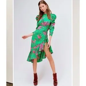knee length dresses for ladies Ross Midi Dress | White Ross Midi Dress main image 0